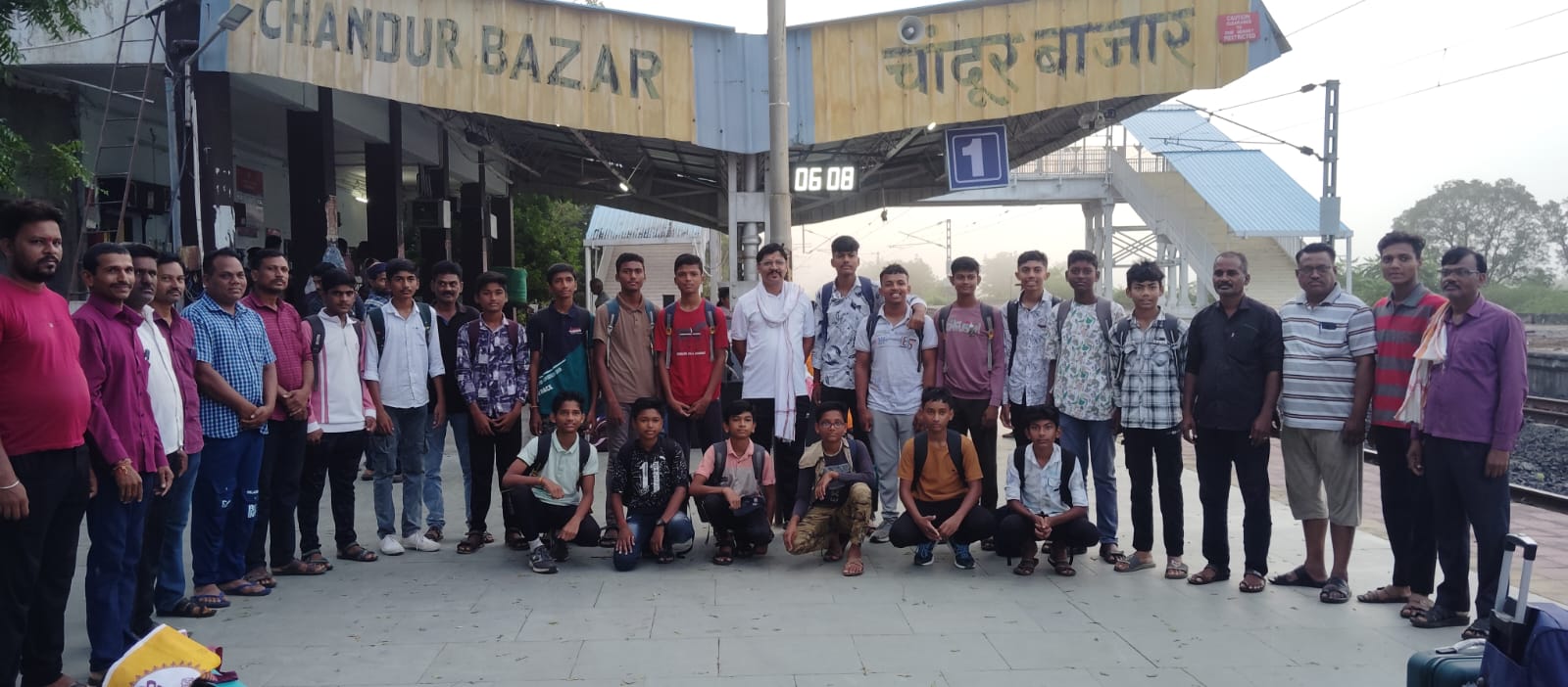 राज्यस्तरीय सेपक टाकरॉ स्पर्धेसाठी अमरावती जिल्हा संघ नांदेड करिता रवाना !