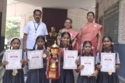 कस्तुरबा कन्या शाळेचा संघ शालेय राज्यस्तरीय सेपाक टकरा स्पर्धेत विजयी